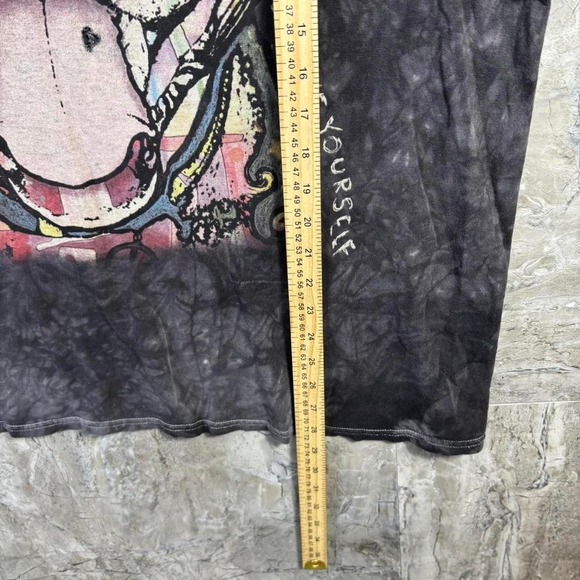 Vintage Y2K The Mountain Pitbull Dog Tie Dye All Over Print T Shirt Mens Size XL - Picture 6 of 6